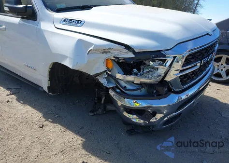 2022 Ram 1500 Big Horn 4X4 6'4 Box from USA, damaged, VIN 1C6SRFBT1NN349629